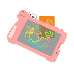 Tablette d'écriture pour bébé, jouet éducatif, <span class=keywords><strong>tableau</strong></span> d'écriture magique en plastique ABS magnétique LCD, logo pour enfants, boîte de dessin couleur - Product Image 3