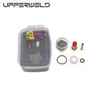 Accessoires de soudage WP17/18/26 Grand kit de buse à champagne 2.4mm pour torche de soudage torche Tig