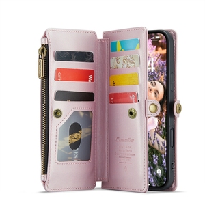 <span class=keywords><strong>Caseme</strong></span> เคส C36หนัง PU แบบกระเป๋าสตางค์มีช่องใส่บัตรเคสโทรศัพท์แบบฝาพับสำหรับ <span class=keywords><strong>iPhone</strong></span> 16 PLUS 16 PRO MAX - Product Image 2