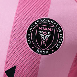 Maglie da Calcio per Tifosi <span class=keywords><strong>Lionel</strong></span> <span class=keywords><strong>Messi</strong></span>, Traspiranti, Taglie Grandi, Manica Corta, Stampa a Trasferimento Termico, Rosa - Product Image 4