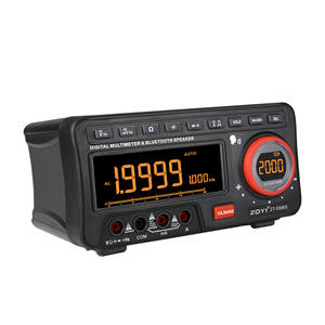 Loss <b>Digital</b> Multimeter ZT-5566S Bluetooth 100A Auto Range With <b>Clock</b> And Temperature Display - Product Image 3