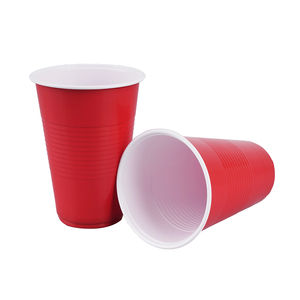 Factory Directly Sell Vibrant 18oz Red <b>Plastic</b> <b>Cups</b> Disposable <b>Drinking</b> <b>Cups</b> for Family Reunion Movie Night Backyard BBQ - Product Image 1