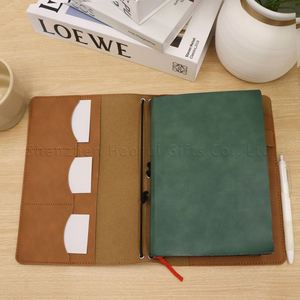 RTS - Funda de Cuero Sintético para Cuaderno, 5 Colores, Moderna, Hecha a Mano, con Bolsillos, Recargable, A5, Personalizable con Nombre, Regalos para Viajeros - Product Image 2