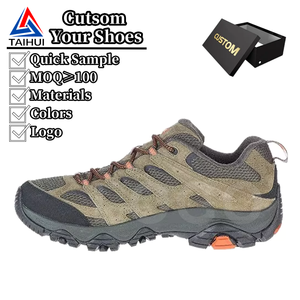 Nuevas Zapatillas de Senderismo Impermeables de Calidad Zapatos de Montañismo Zapatillas de Trekking al Aire Libre para Hombre - Product Image 1
