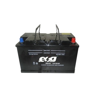 ESG Bon <span class=keywords><strong>Prix</strong></span> Haute DIN75 <span class=keywords><strong>Rechargeable</strong></span> Camions Voitures SMF Plomb Acide 12V 75Ah Auto Batterie - Product Image 2