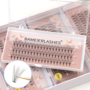 Éventail pré-fabriqué prêt à l'emploi <span class=keywords><strong>Bouquet</strong></span> d'extension de <span class=keywords><strong>faux</strong></span> <span class=keywords><strong>cils</strong></span> naturels Promade Ventilateurs d'extension de <span class=keywords><strong>cils</strong></span> en cachemire - Product Image 1