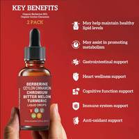 Extrait de Cannelle de Ceylan OEM Berberine, Gouttes de Cannelle de Ceylan, Complément Alimentaire, Vente Directe Usine