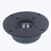 Enceinte tweed, 4 pouces, Membrane de dôme en soie, haut-parleur 20W 8 ohm, bibliothèque Design, bricolage, maison, cinéma pour Audiophiles