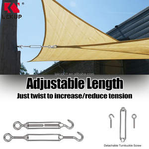 Kit de quincaillerie à tendeur à câble ouvert <span class=keywords><strong>en</strong></span> acier inoxydable 304 M6, robuste, étanche et résistant à la corrosion - Product Image 6