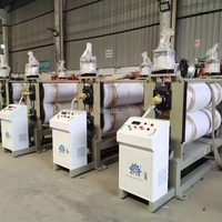 Machine à gaufrer les tuiles de toit en PVC Machine à rouleau à gaufrer les calendriers à deux rouleaux
