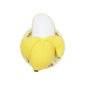 Mode mignon crémeux étoile Design support de téléphone support de coussin d'air en Silicone magnétique avec dessin animé lune peau-sensation support de téléphone en plastique - Product Image 5