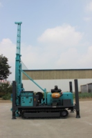 Foreuse rotative portable entièrement hydraulique pour l'exploration géologique, l'échantillonnage de carottage et le forage de puits d'eau