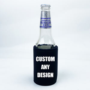 水瓶架 355ml 酒瓶架 LED 啤酒瓶架 定制 Koozy 酒瓶架 带定制徽标 婚礼用 空白短瓶架 啤酒冷却器 Coozy 饮料冷却器 - Product Image 6