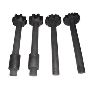 Cường độ cao tùy chỉnh khử khí <span class=keywords><strong>Graphite</strong></span> cánh quạt và trục tăng cường độ bền cho các sản phẩm than chì - Product Image 1