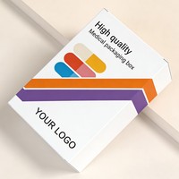 Fabricants de boîtes d'emballage de médicaments avec logo personnalisé, boîtes en carton pour produits de santé, boîtes d'emballage de pilules, boîtes d'emballage de capsules de vitamines
