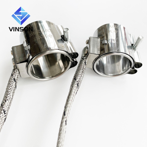 <span class=keywords><strong>VINSON</strong></span> Acier Inoxydable Mica Anneau Chauffant 220v 160w Bande Chauffante Électrique Mica Isolée Extrudeuse Chauffe - Product Image 6