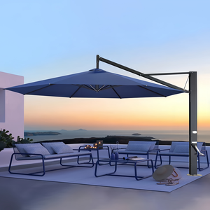 Parasol de jardin en tissu imperméable, coloré, à choix multiples, pratique, de haute qualité, pour la plage et l'extérieur. - Product Image 5