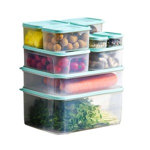 ภาชนะเก็บอาหารทรงสี่เหลี่ยมผืนผ้าใส ฝาปิดแบบหนีบ ปิดสนิท สำหรับเก็บรักษาอาหารในครัวเรือน - Product Image 4