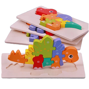 บริการจัดหาสินค้าดรอปชิปปี 2026 ตัวต่อไม้ 3 มิติ สไตล์มอนเตสซอรี่ สำหรับการศึกษาปฐมวัย จากประเทศจีน - Product Image 2