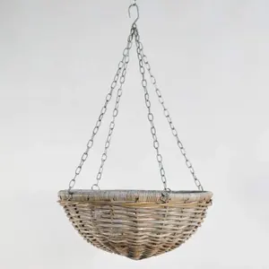 high quality Rattan Hanging Basket 50cm to hang anything from food to any tools from cirebon west java indonesia