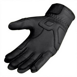 Genuine Leather Motorbike <b>Gloves</b> Wrist Length Unlined Breathable Sporty Motorcycle Riding <b>Gloves</b> for Outdoor Activities - Product Image 4