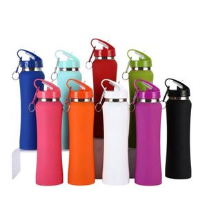 Trendy Customized Logo Water <b>Bottle</b> Vacuum With Straw Blank Sublimation Tumbler <b>Thermos</b> <b>Bottle</b> Vacuum Flask With Lid - Product Image 1