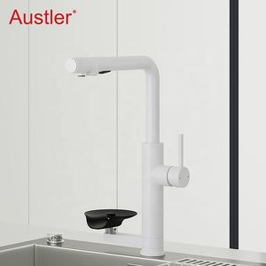 trou tasse rondelle mat noir en acier inoxydable retirer pulvérisateur évier <span class=keywords><strong>robinet</strong></span> de cuisine avec verre rinceur - Product Image 2