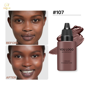 Correcteur de base léger à couverture complète pour maquillage OEM personnalisé, fond de teint <span class=keywords><strong>crème</strong></span> <span class=keywords><strong>bb</strong></span> pour peaux foncées, vente en gros - Product Image 1