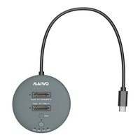 Estación de Acoplamiento NVMe SSD de 2 Bahías sin Tornillos MAIWO con Clonación, USB-C 10Gbps a PCIe4.0, Carcasa para SSD NVMe 2230 2242 2280 M2 HDD