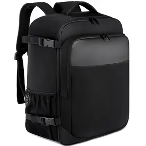 ZF049 Customized Business Boarding Bag Polyester Waterproof Outdoor Travel Organizer Bag Men Shoulders Computer Backpack USB
