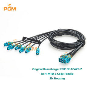 Cable divisor Ethernet automotriz H-MTD x6 para sistema de desarrollo en banco, para desarrolladores de sistemas en vehículos NVIDIA DRIVE AGX <span class=keywords><strong>Thor</strong></span> - Product Image 3