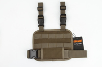 Plateforme tactique de holster de jambe en nylon 500D durable pour la chasse