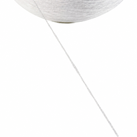 Fil de polyester copié 75D/2 torsadé haute ténacité pour la tressage de sangles, la couture et la broderie