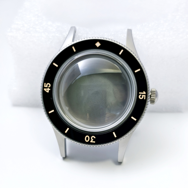Noctilucent Custom Stainless Steel NH35 Dive Watch Case Watch Parts 40mm Waterproof 20/30/50/100/300Bar