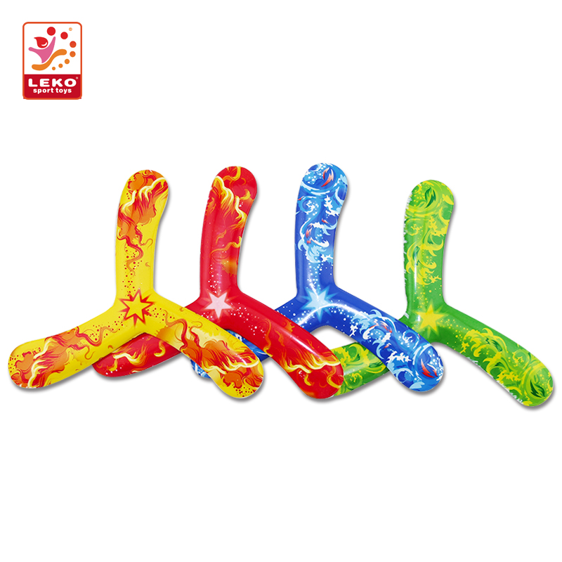 Горячая Распродажа pu мягкая пена bumerang летающие игрушки boomerangs для детей