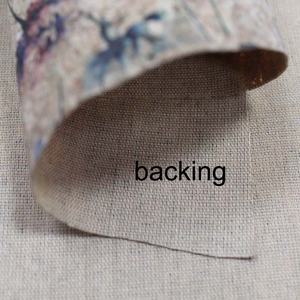 F183 imprimé floral <span class=keywords><strong>en</strong></span> cuir de <span class=keywords><strong>liège</strong></span> tissé support personnalisable polyvalent inspiré de la nature sacs sac à main portefeuilles chapeaux artisanat canapé - Product Image 3