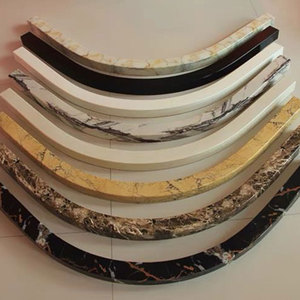 Cabine de douche coulissante carrée d'hôtels modernes en bois ABS de 10mm d'épaisseur avec cadre poli plateau en verre rectangulaire de 8mm d'épaisseur à faible quantité minimale de commande - Product Image 3