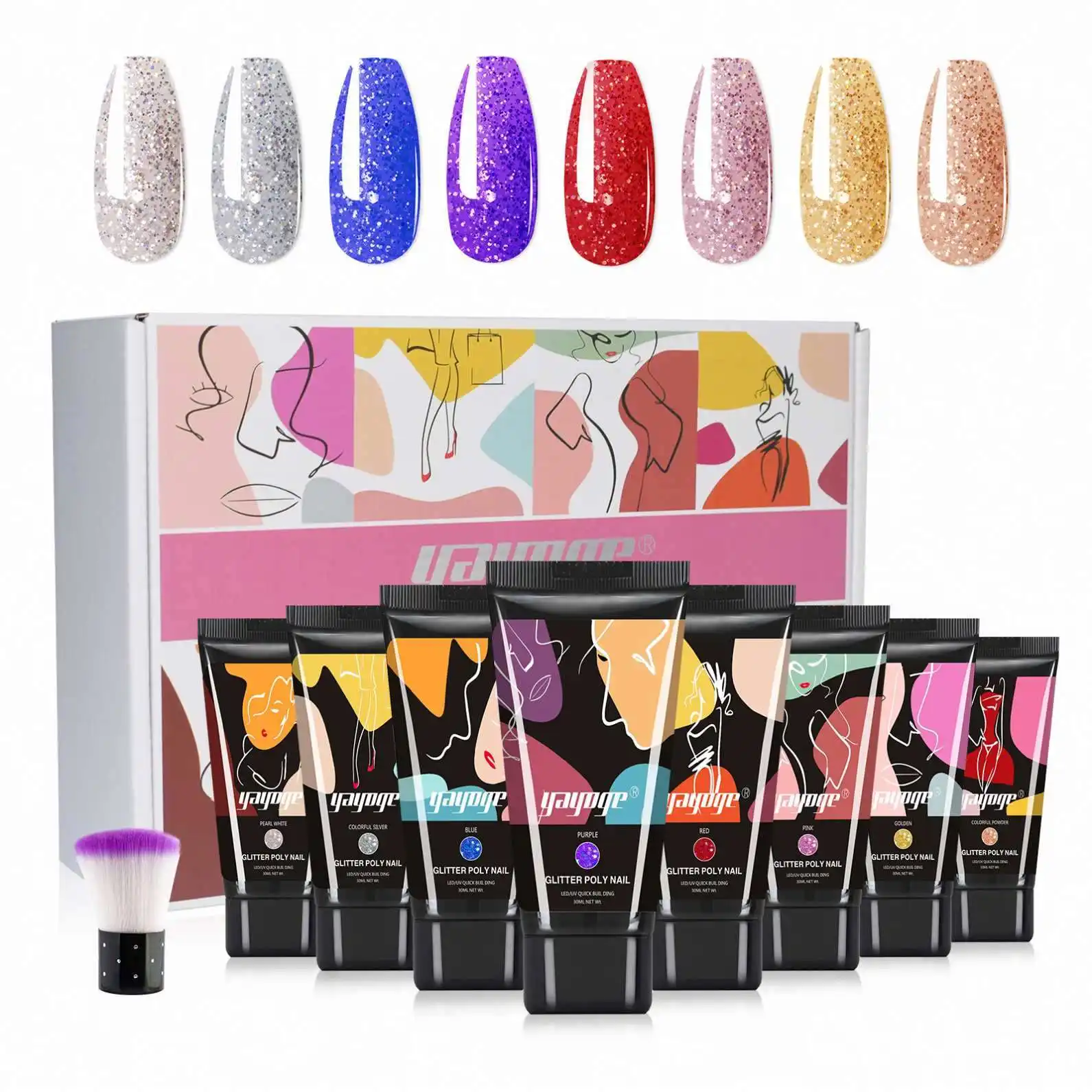 Distributor Wanted Nails Gel Suppliers Base Top Coat Silcare With Uv Nail Polish Starter Kit Gel Light