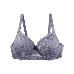 Soutien-gorge en coton sans coutures avec bonnets intégrés et tissu tricoté respirant pour un confort quotidien et un bon maintien - Product Image 1