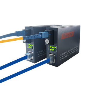 Convertidor de Medios Gigabit SC 10/100/1000M A/B 1 Rj45, Transceptor Óptico Monomodo de Fibra Óptica Única, en Oferta - Product Image 3