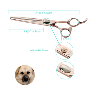 <span class=keywords><strong>CIDON</strong></span> Serie 10, Tijeras de Entresacar Rectas de 7 Pulgadas y 34 Dientes para Peluquería Canina - Product Image 5