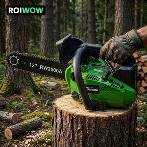 2500 25.4CC gaz puissance essence Mini tronçonneuses à main jardin arbre <span class=keywords><strong>bois</strong></span> coupe scie outils maison Portable essence scie à chaîne Machine - Product Image 6
