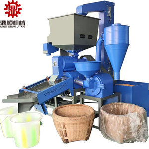 5-in-1 <strong>Grain</strong> Corn Feed Grinder and Rice Mill with <strong>Elevator</strong> Commercial Electric Rice Mill Vibration Screen to Remove Impurities - Product Image 6
