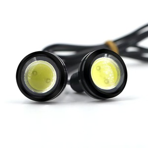 Hilom 18mm 23mm COB LED EAGLE mắt 12V DRL ban ngày chạy sao lưu đánh dấu đậu xe tín hiệu đèn sương mù 6000lm cho xe hơi xe máy - Product Image 5