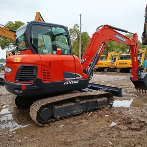 Hot Selling Small Used Doosan DX60 6-ton Second-hand Excavator Low-priced High-quality Tracked Used Excavator Doosan DX60