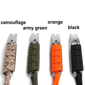 Al Aire Libre EDC venta al por mayor de acero Metal pequeña herramienta portátil Prybar con mango - Product Image 2