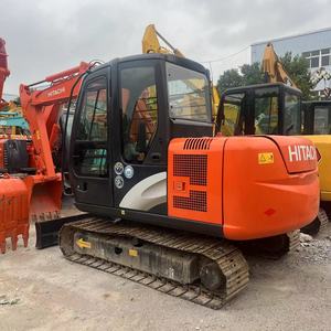 Mini excavadora Hitachi ZX60 usada de 6 toneladas, modelo 2022, bajas horas de trabajo, componentes de motor y engranaje probados e inspeccionados, asequibles - Product Image 1