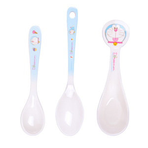 Wuhe Children's Spoon Doraemon Design Melamine Bpa Free For Baby Feeding 0-12 Months - Product Image 5