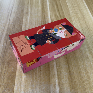 Cadeau publicitaire, conception OEM, jouet de décompression, puzzle à forme géométrique changeable, <span class=keywords><strong>cube</strong></span> magique magnétique pliable de 7 cm - Product Image 4