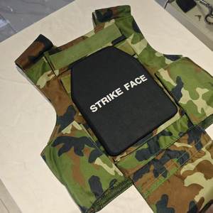 カスタムロゴ入り<span class=keywords><strong>B4C</strong></span>超硬合金アルミナセラミック戦術プレート3・4レベル多曲線III・IV防弾装甲プレート - Product Image 6